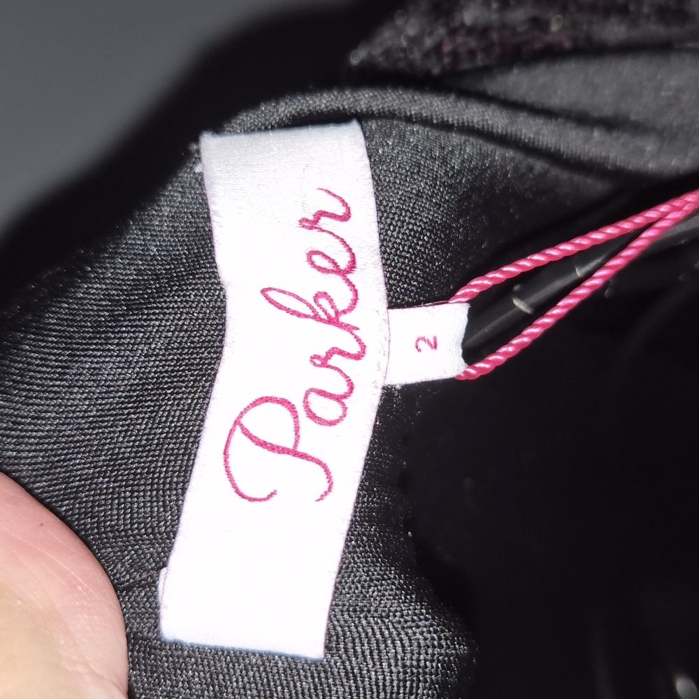 Parker Sequin Mini Dress in Deep Purple - Picture 4 of 5